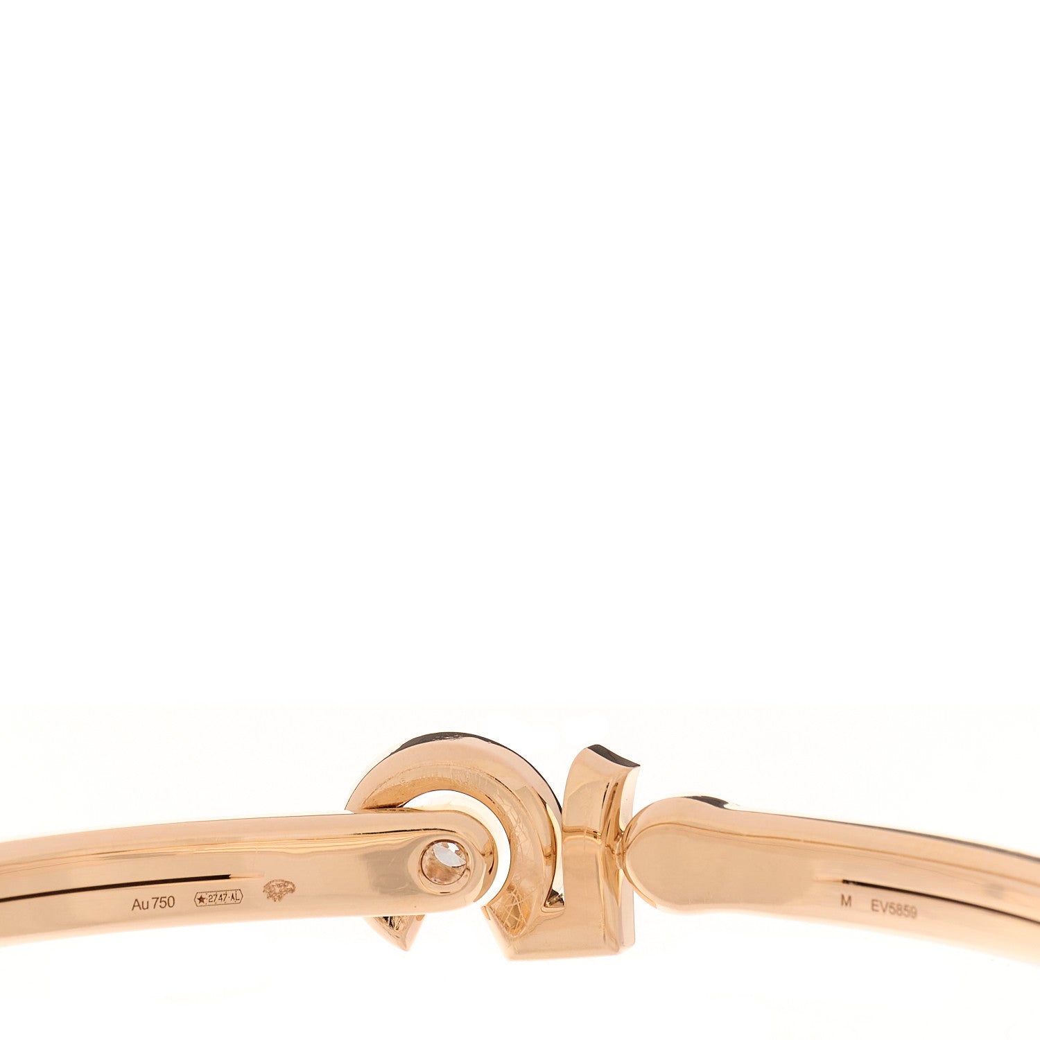 18K Beige Gold Diamond Eternal No.5 Bracelet M