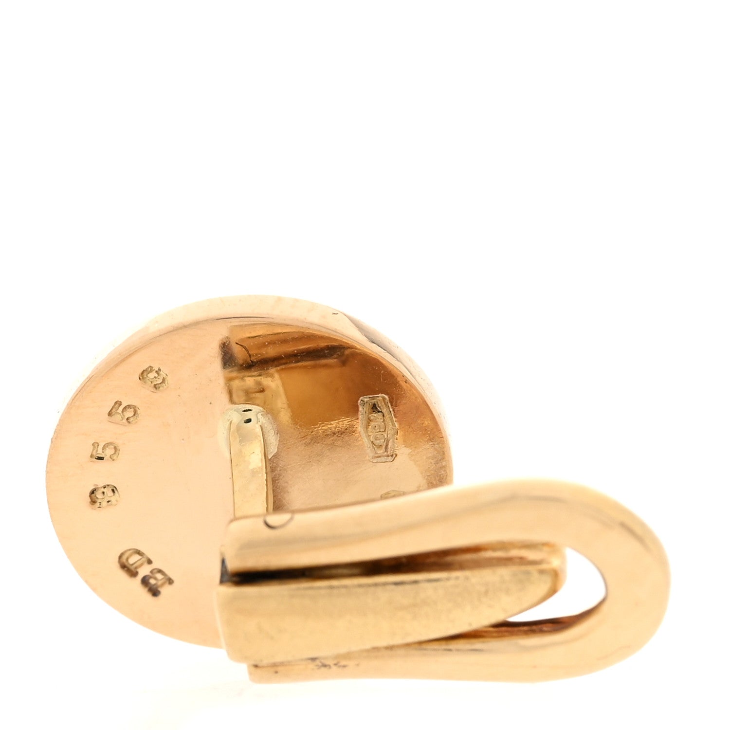 18K Yellow Gold Black Onyx BVLGARI BVLGARI Mens Dress Set