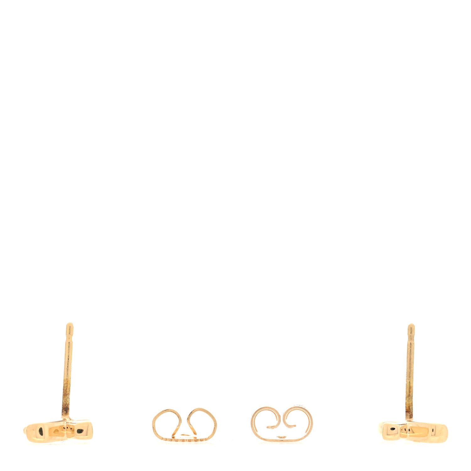 18K Yellow Gold Mini Paloma's Graffiti X Earrings