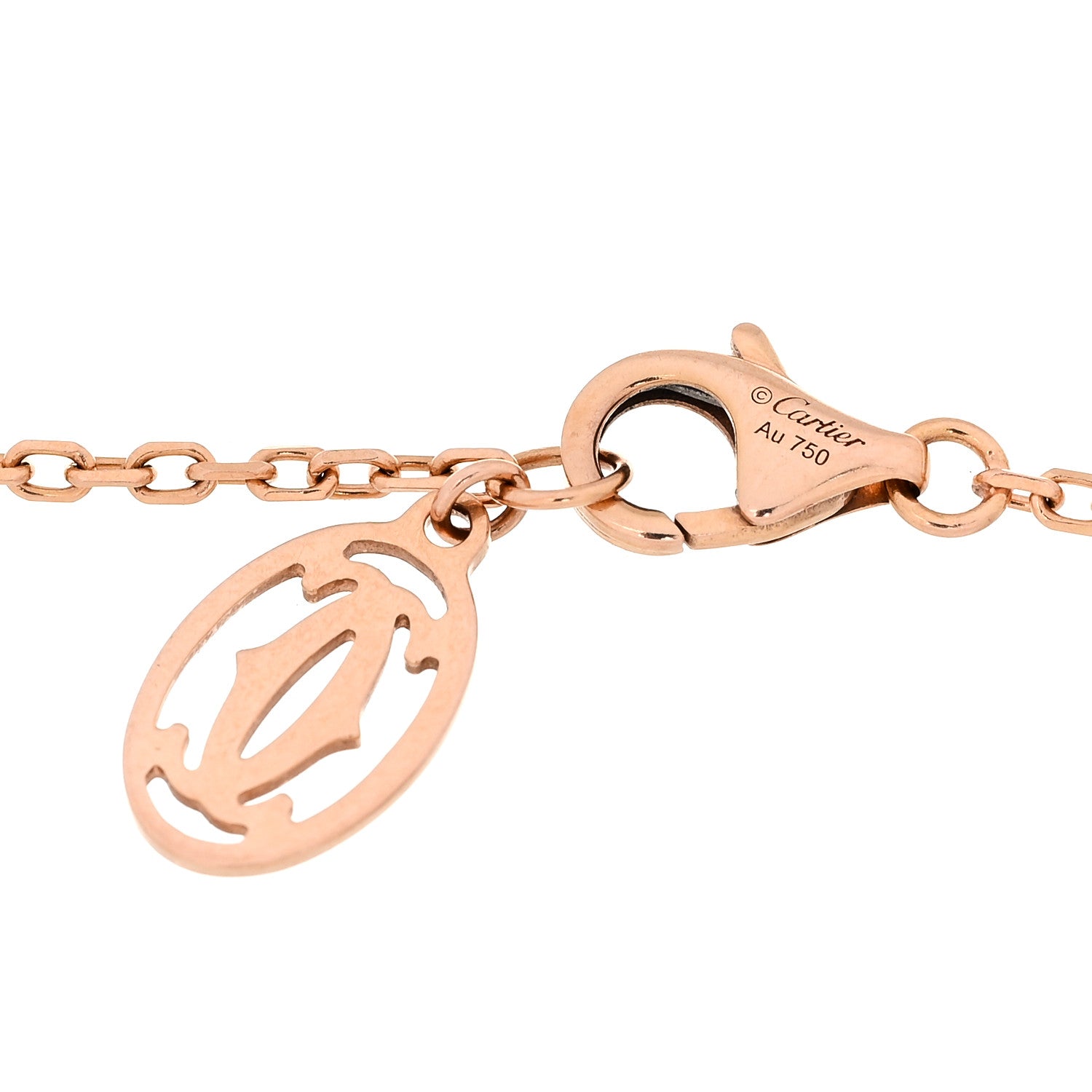 18K Pink Gold Diamond SM D'Amour Bracelet