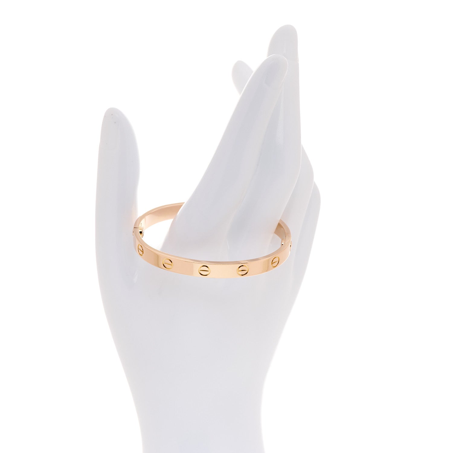 18k Pink Gold Love Bracelet 16