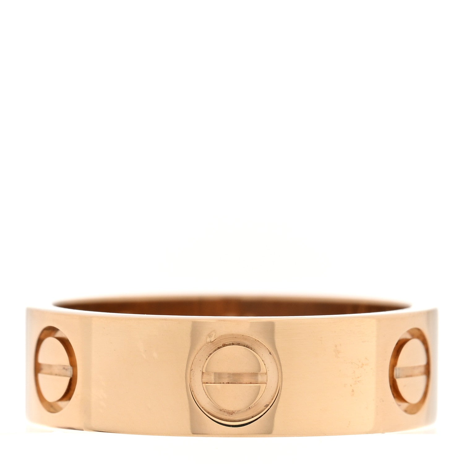 18K Yellow Gold 5.5mm LOVE Ring 52 6