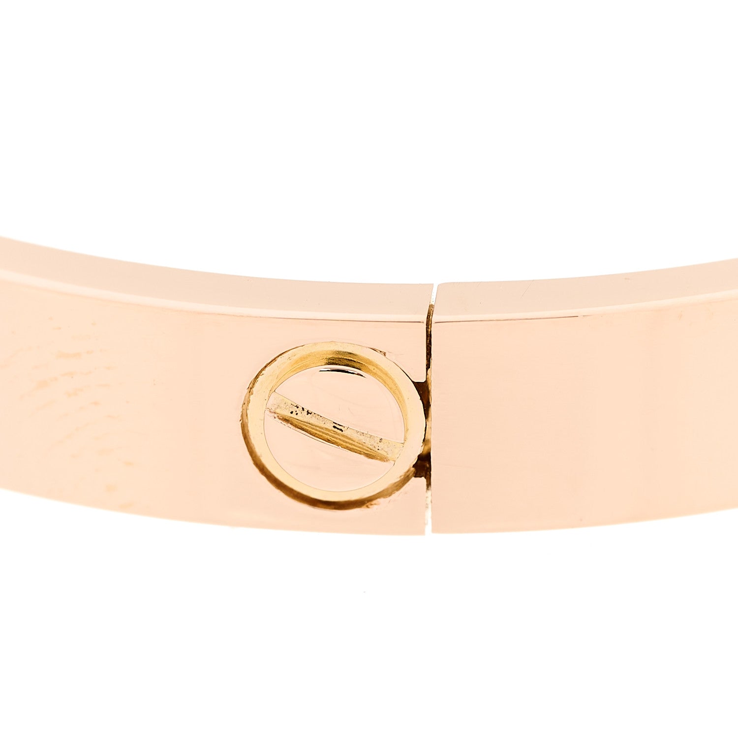 18k Pink Gold Love Bracelet 16