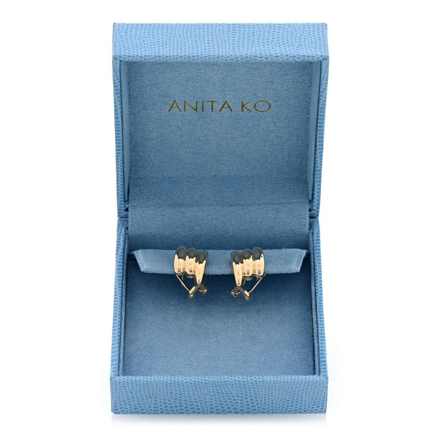 18K Yellow Gold Small Claire Earrings