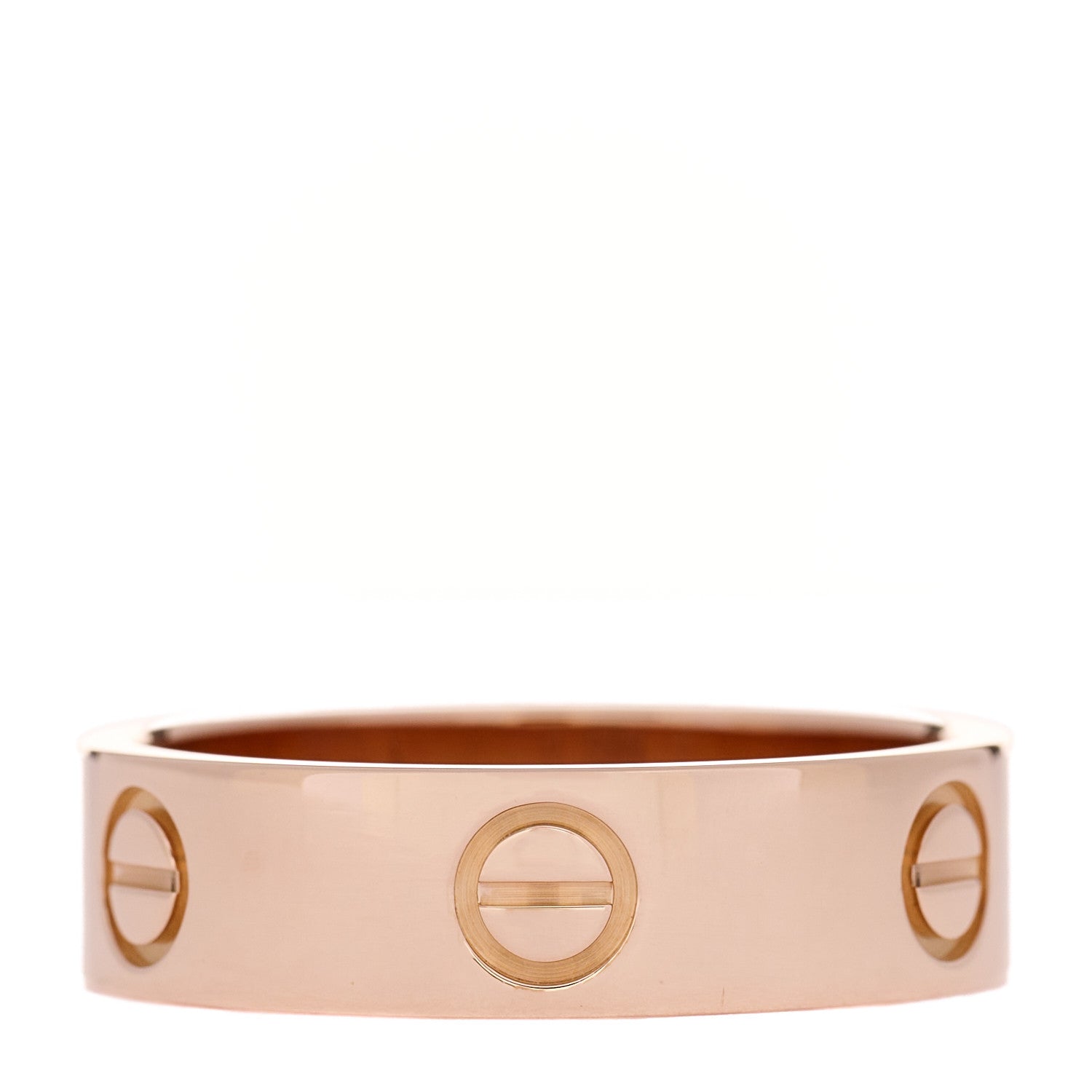 18K Pink Gold 5.5mm LOVE Ring 57 8