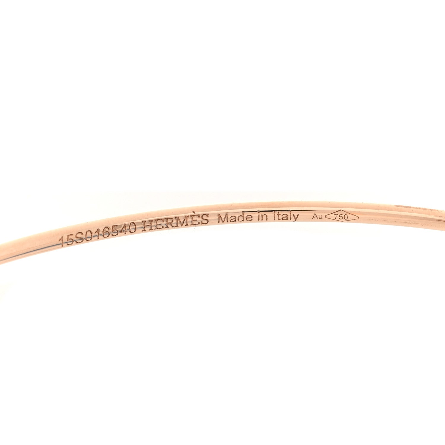 18K Rose Gold Filet D'Or Hoop Earrings