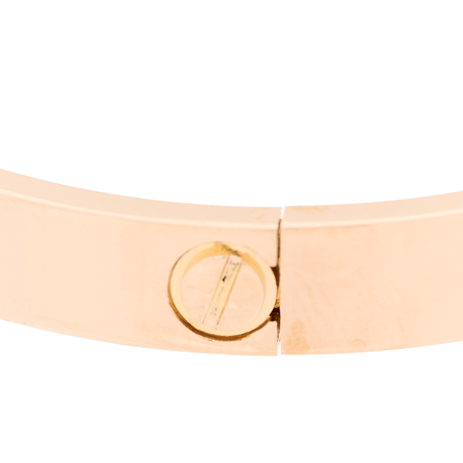 18k Pink Gold Love Bracelet 16