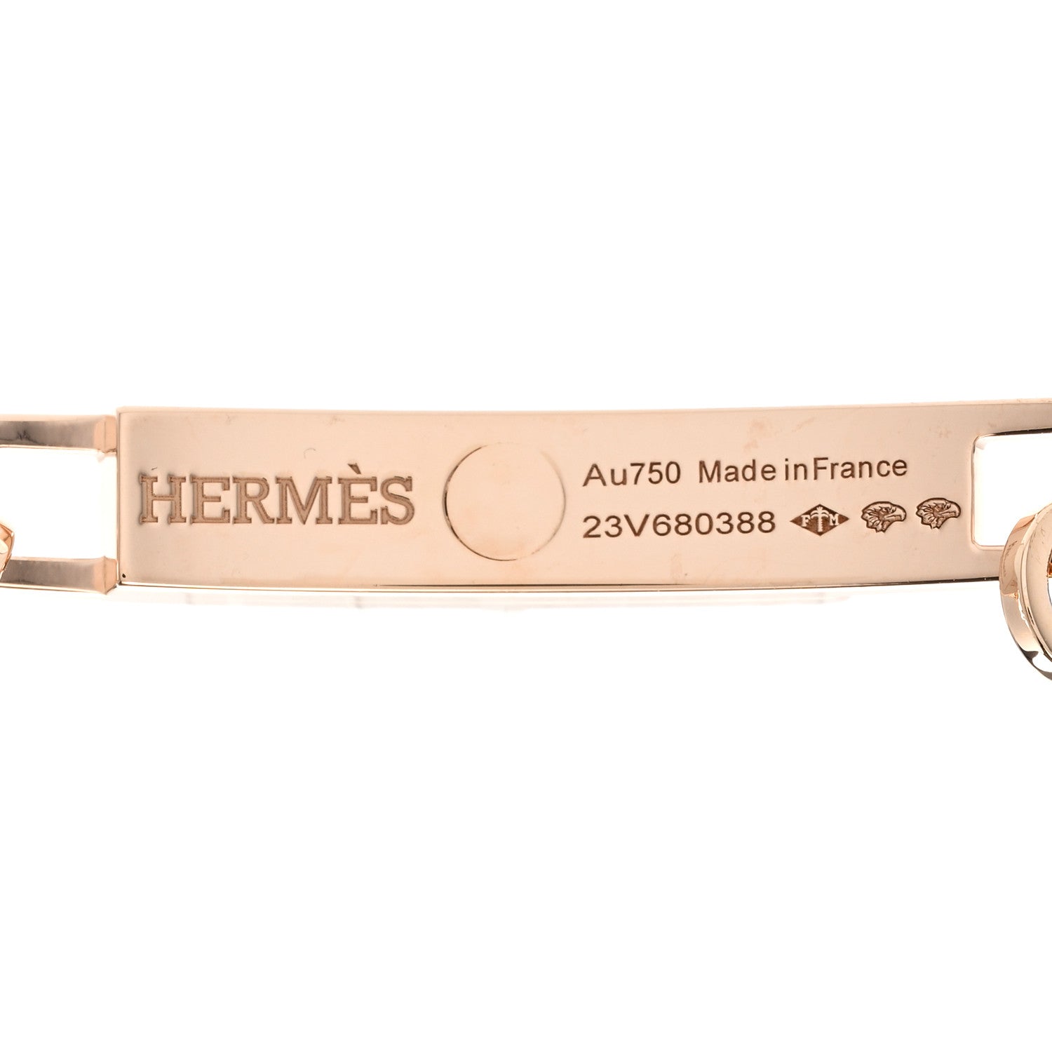18K Rose Gold Diamond Pave Kelly Chaine Choker Necklace