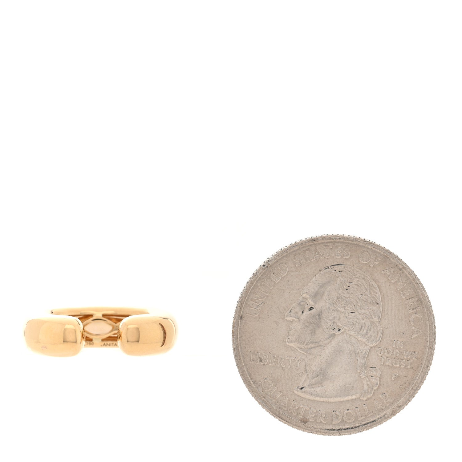 18K Yellow Gold Cosmos Ear Cuff Earring