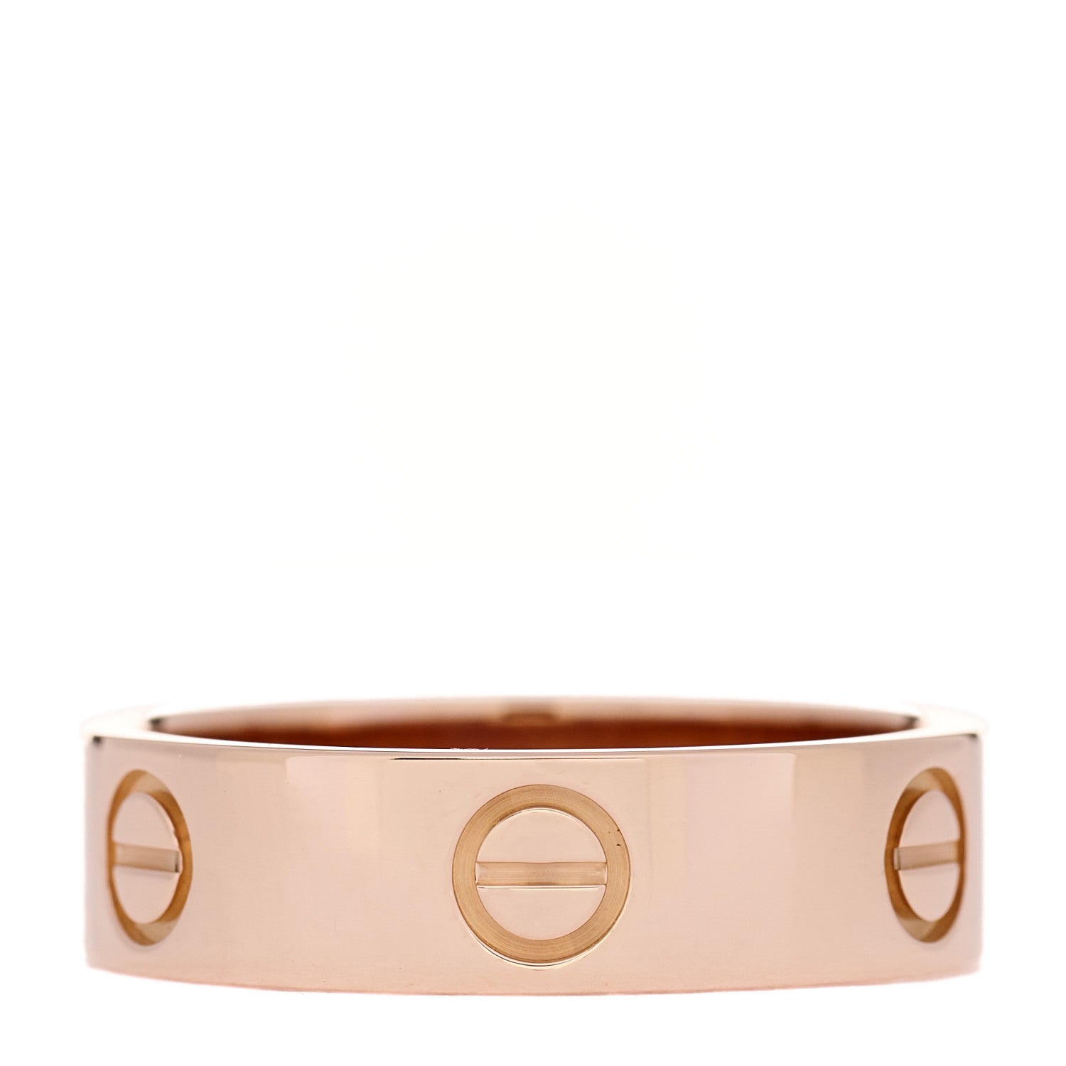18K Pink Gold 5.5mm LOVE Ring 57 8