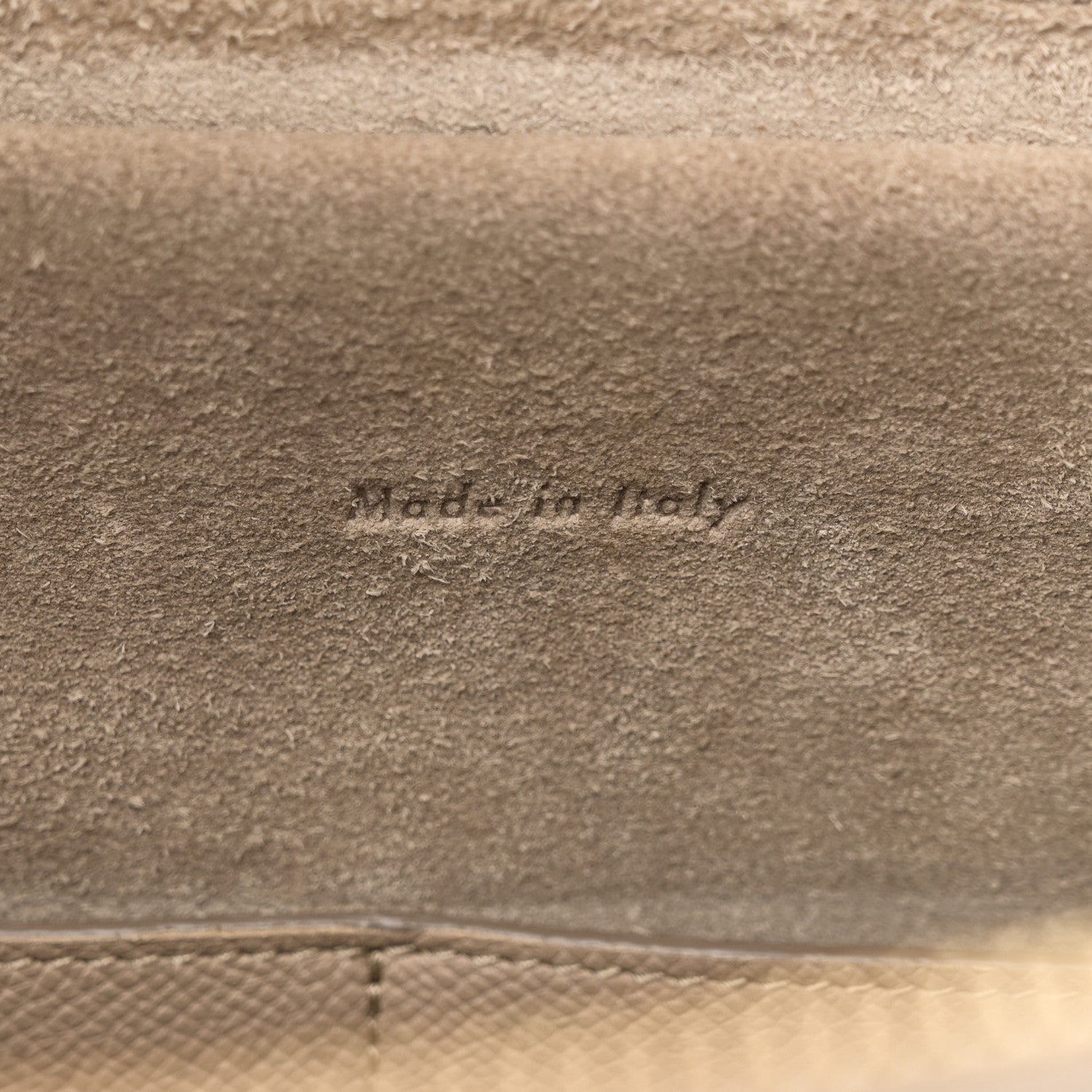 Grained Calfskin Mini Belt Bag Light Taupe