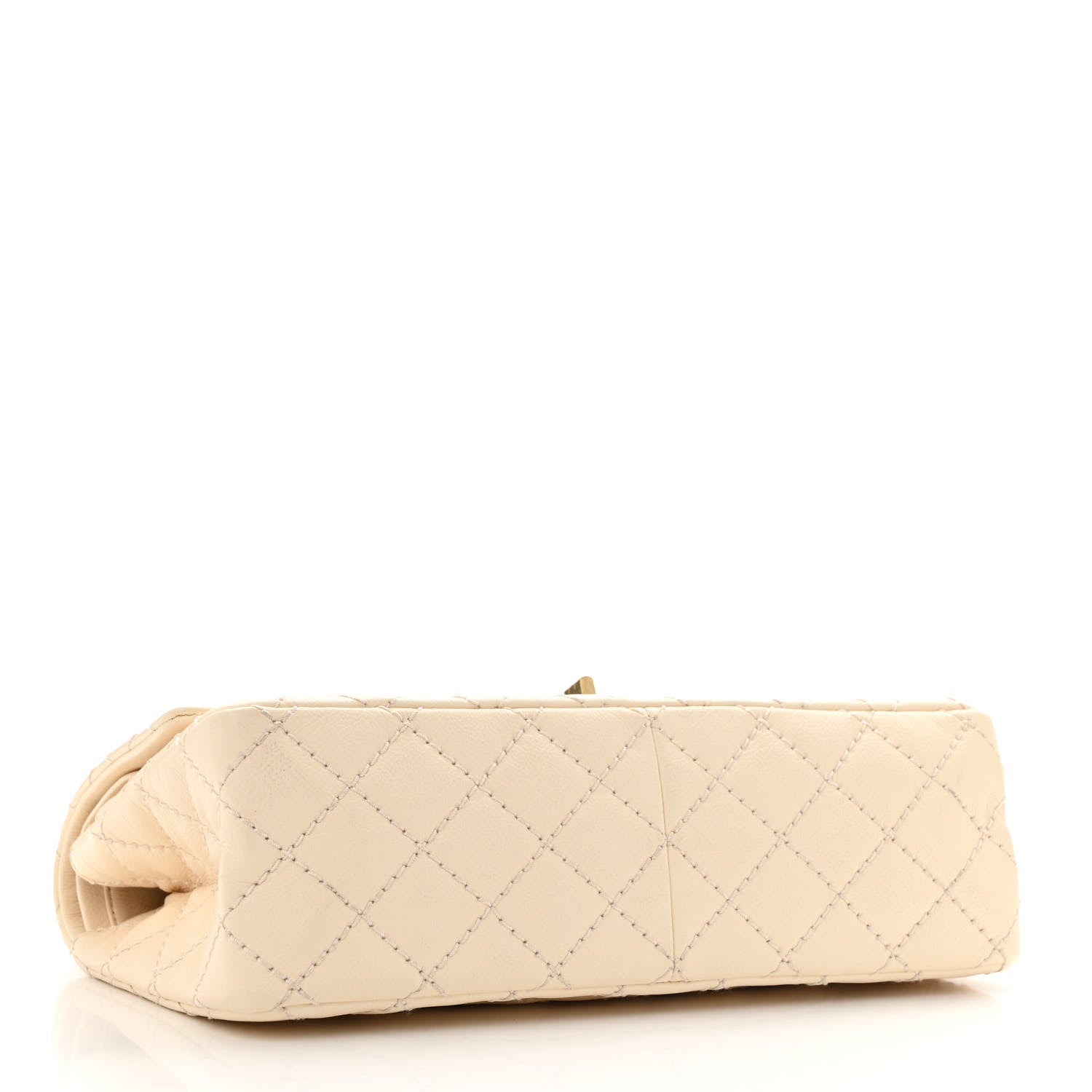 Aged Calfskin Quilted 2.55 Reissue 226 Flap Ivory