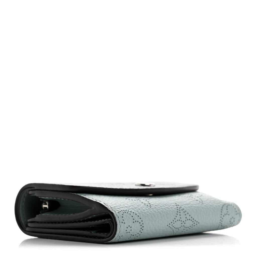 Mahina Iris Compact Wallet NM Vert Lagon