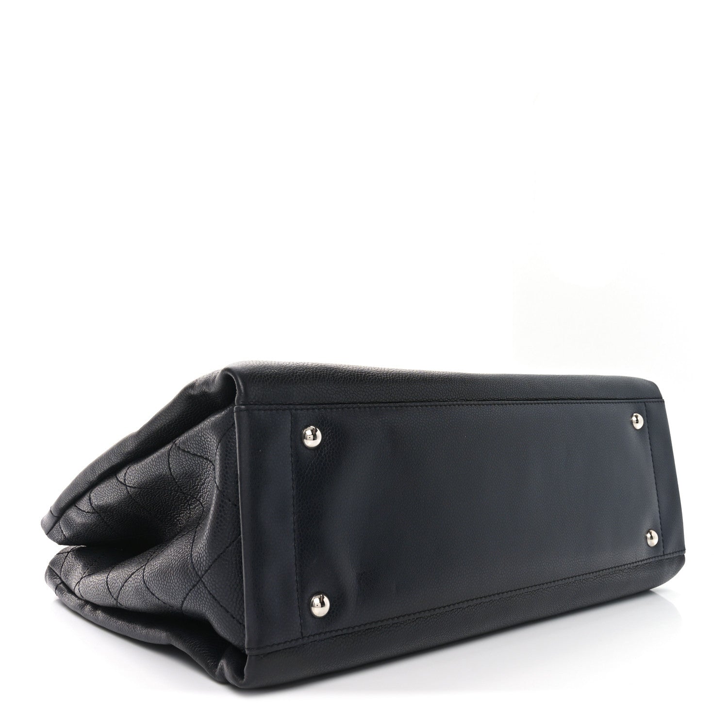 Caviar Executive Cerf Shopper Tote Black