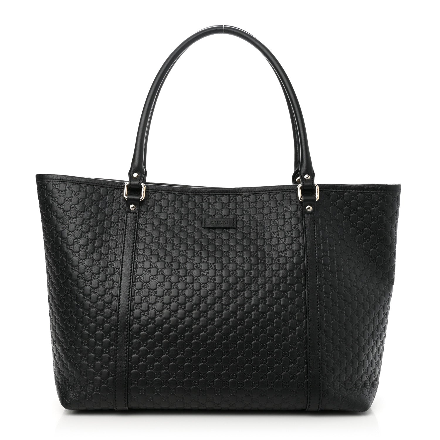 Microguccissima Medium Joy Tote Black