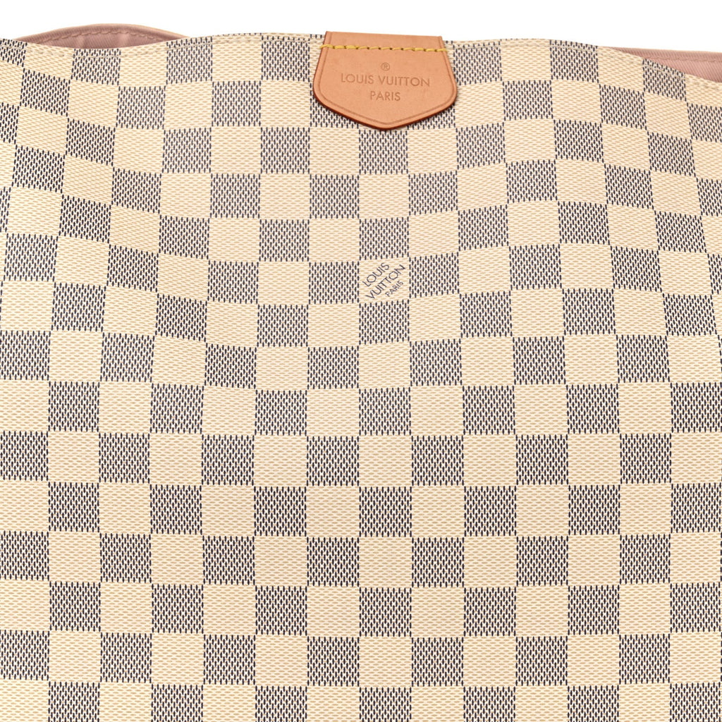 Damier Azur Graceful MM Rose Ballerine