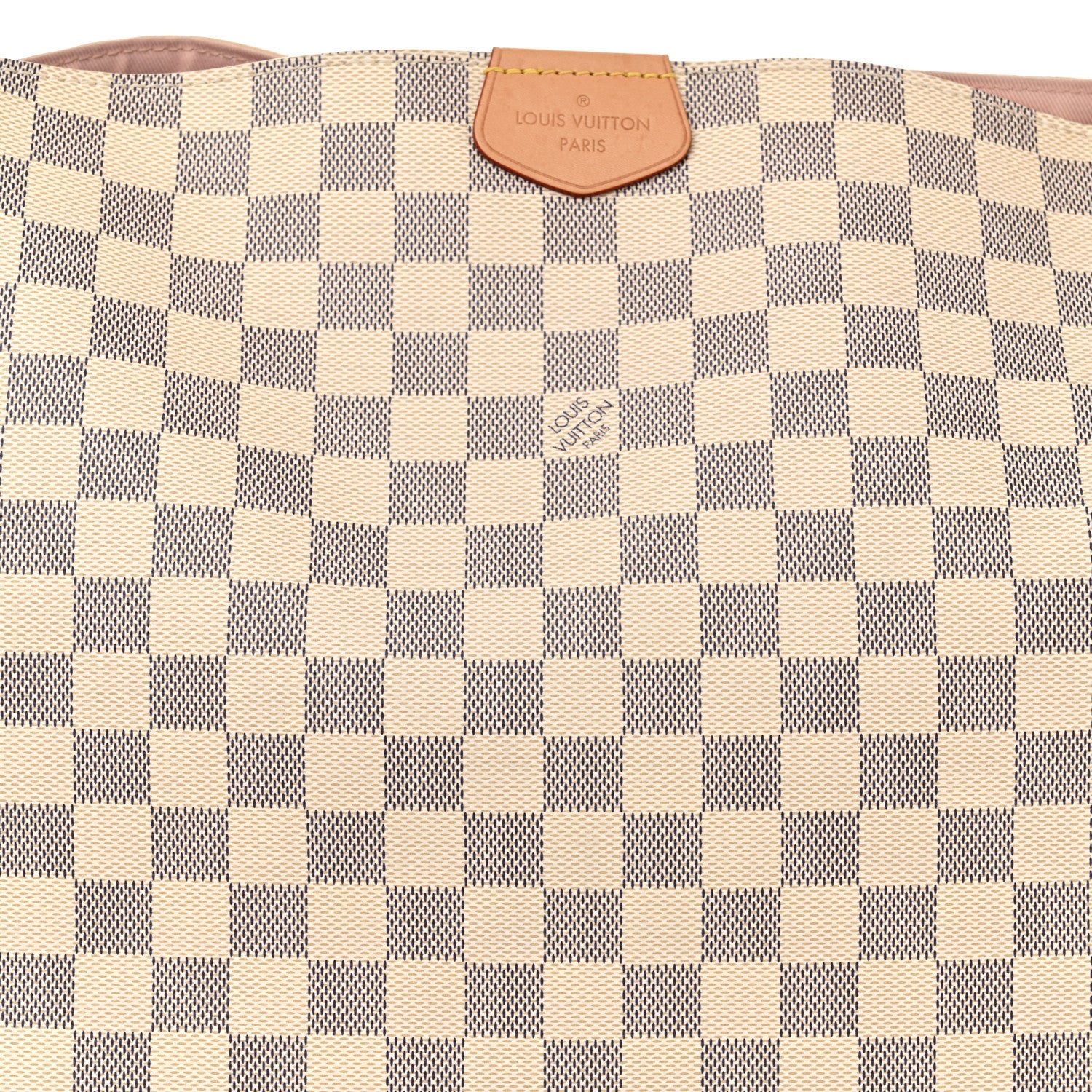 Damier Azur Graceful MM Rose Ballerine