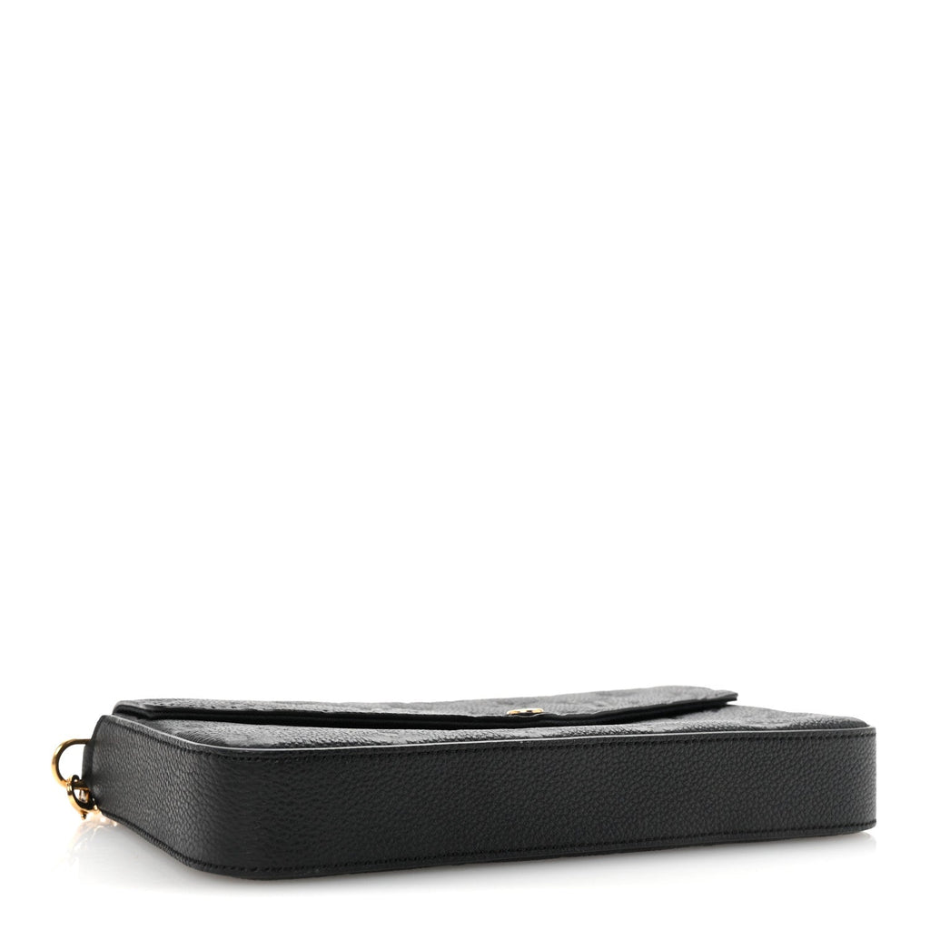 Empreinte Pochette Felicie Chain Wallet Black