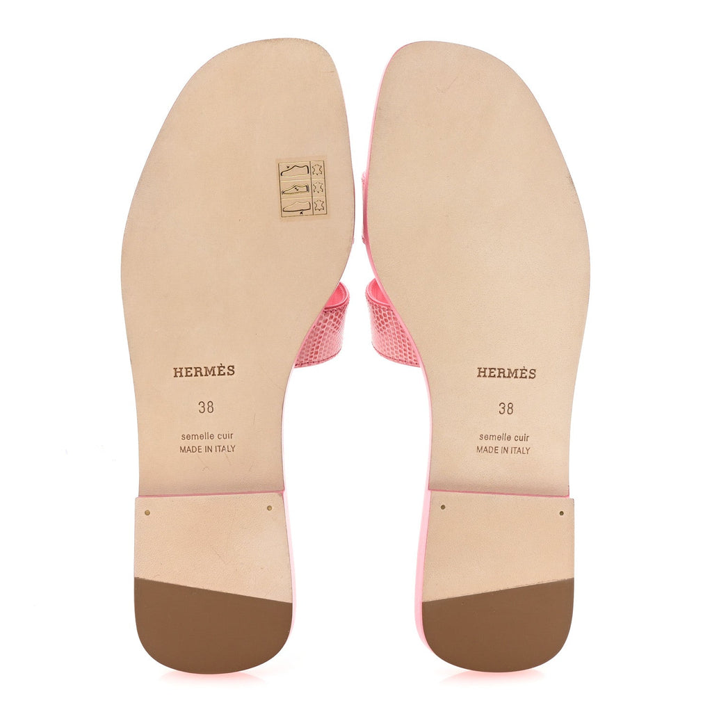 Lizard Oran Sandals 38 Pavot