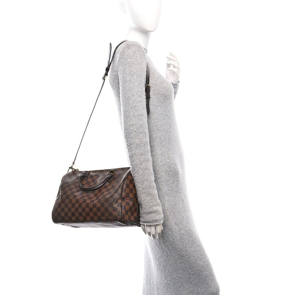 Damier Ebene Speedy Bandouliere 30