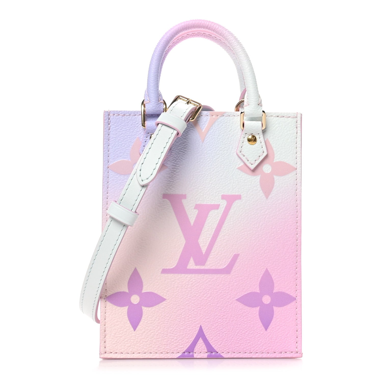 Monogram Giant Spring In The City Petit Sac Plat Sunrise Pastel