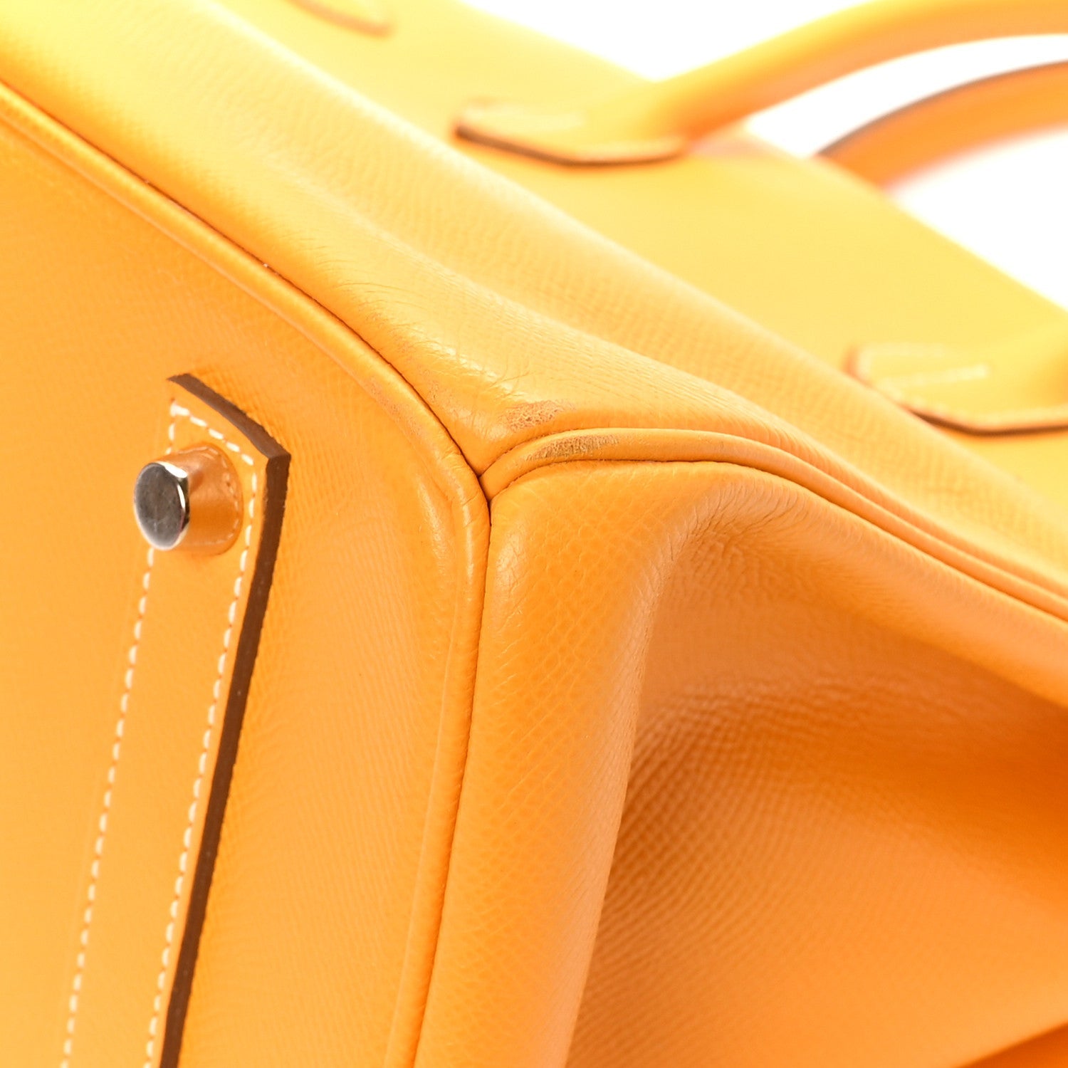 Epsom Candy Birkin 35 Jaune D'Or Feu