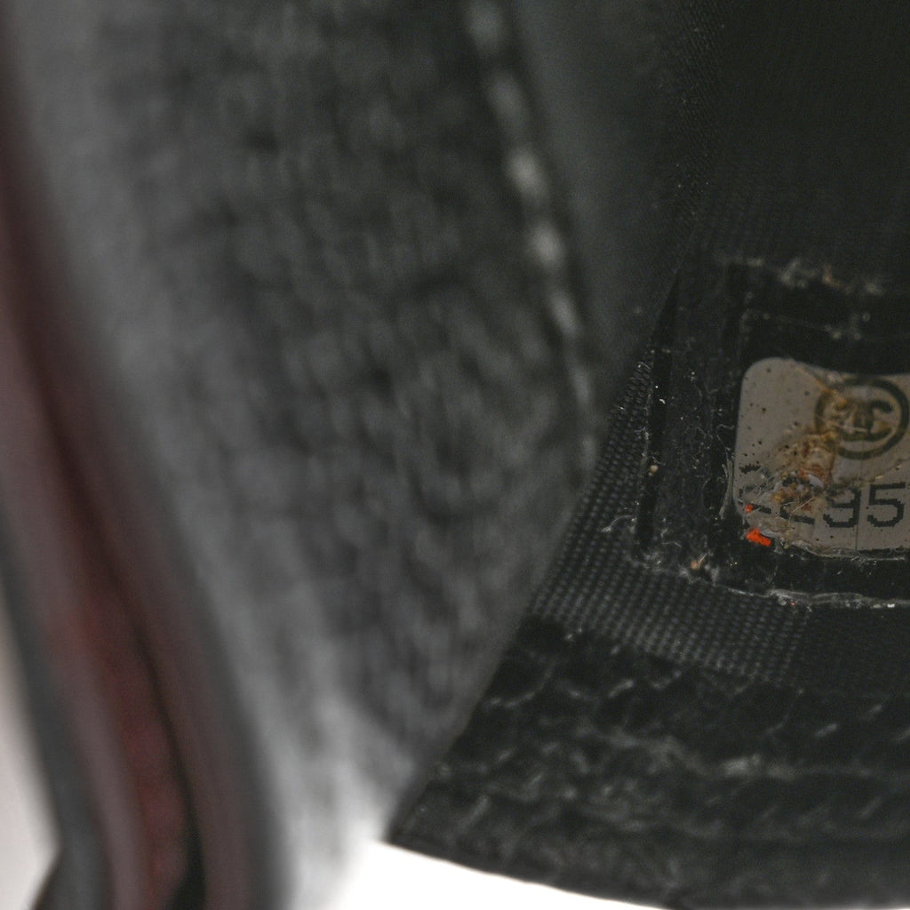 Caviar Quilted Card Holder Black