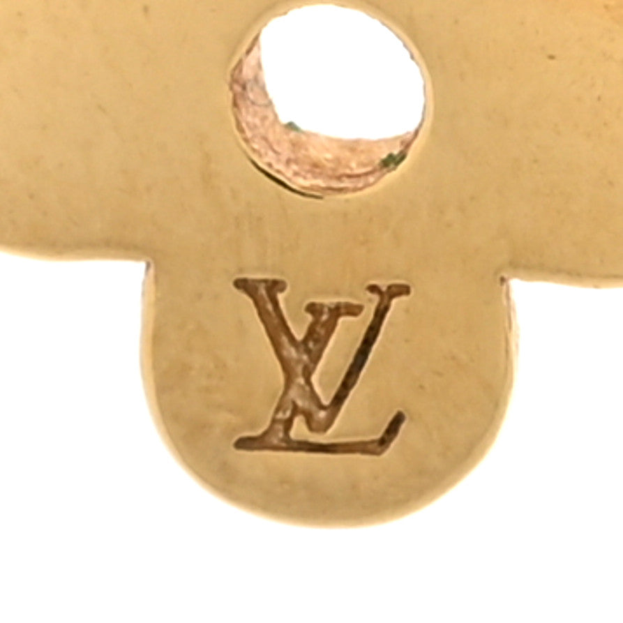 Brass Blooming Earrings Gold