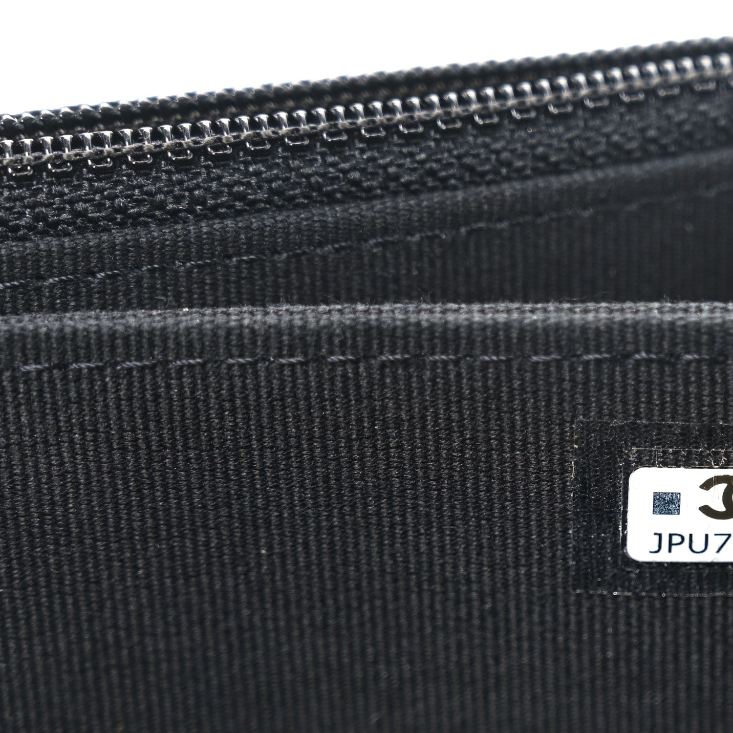 Lambskin Quilted Mini Trendy CC Wallet On Chain WOC So Black