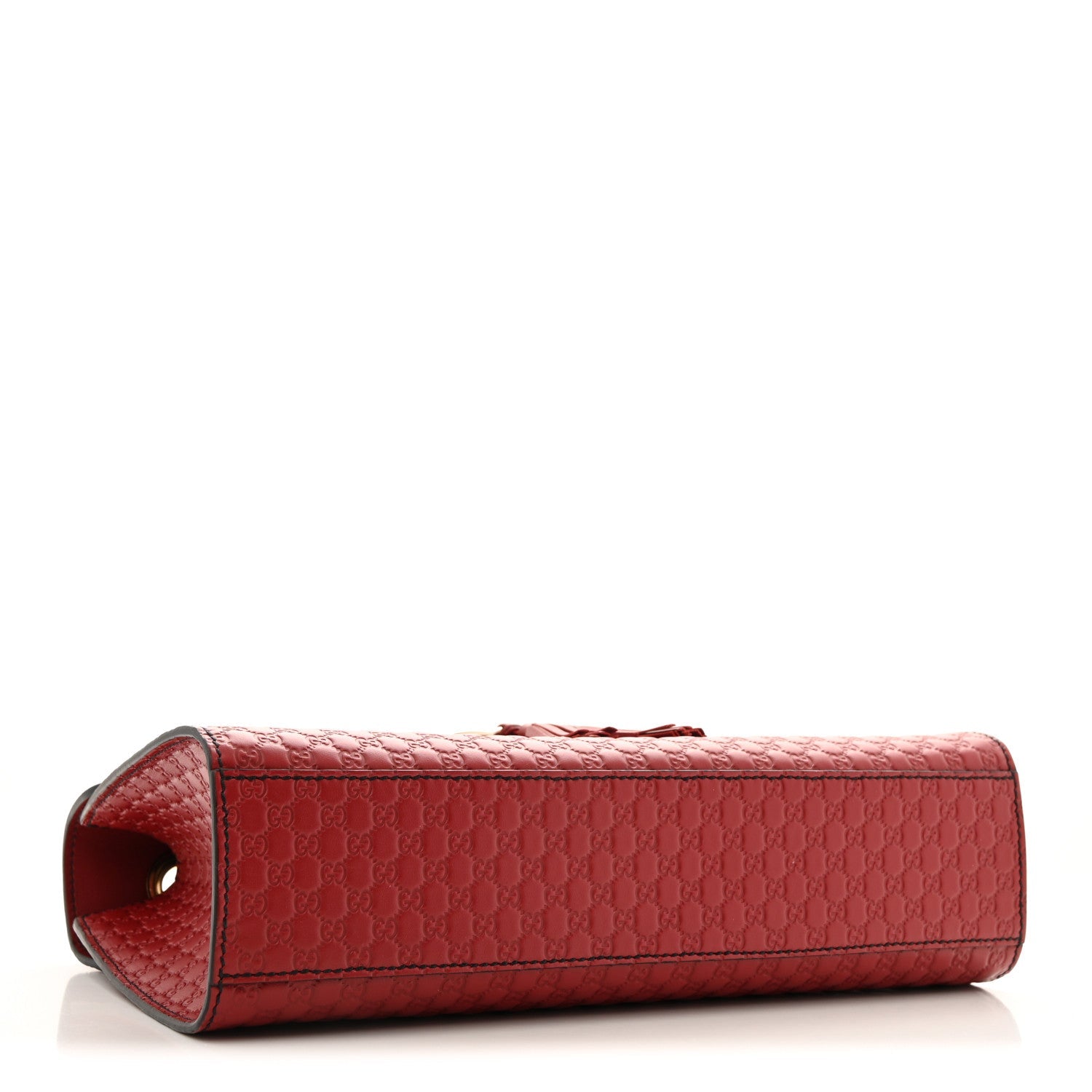 Microguccissima Medium Emily Chain Shoulder Bag Red