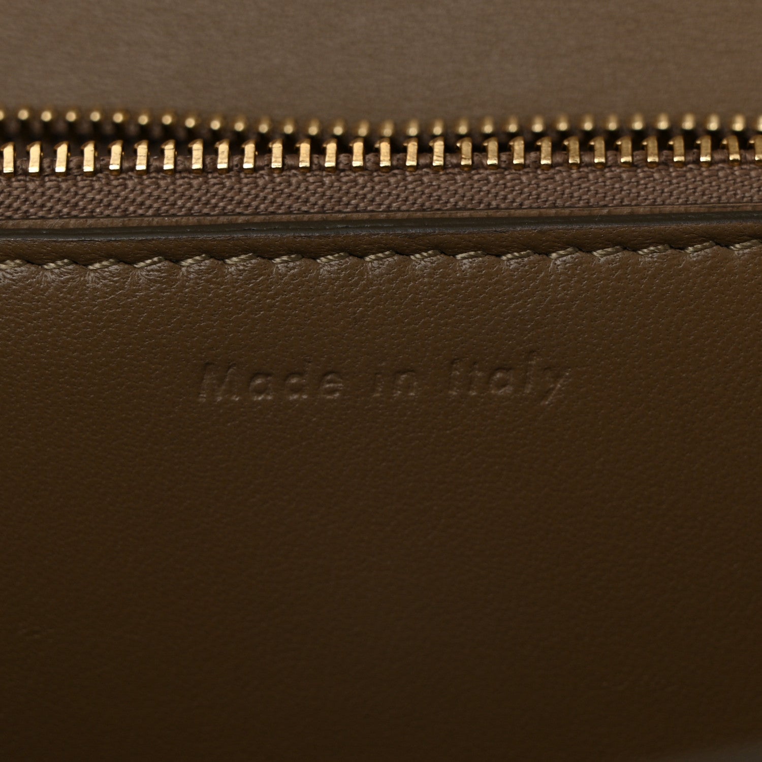 Liege Calfskin Medium Classic Box Flap Bag Taupe