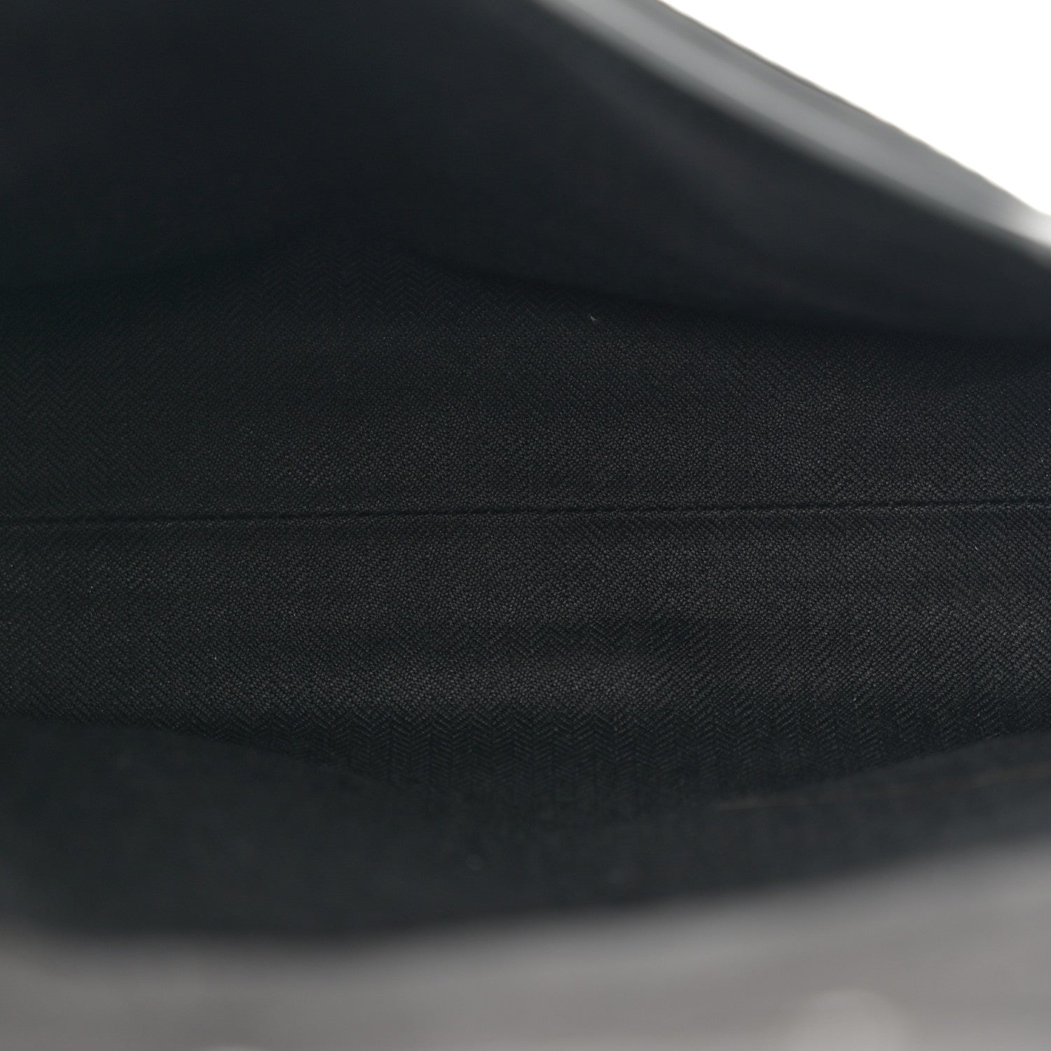 Calfskin Crocodile Embossed Effect Antony Messenger Crossbody Black