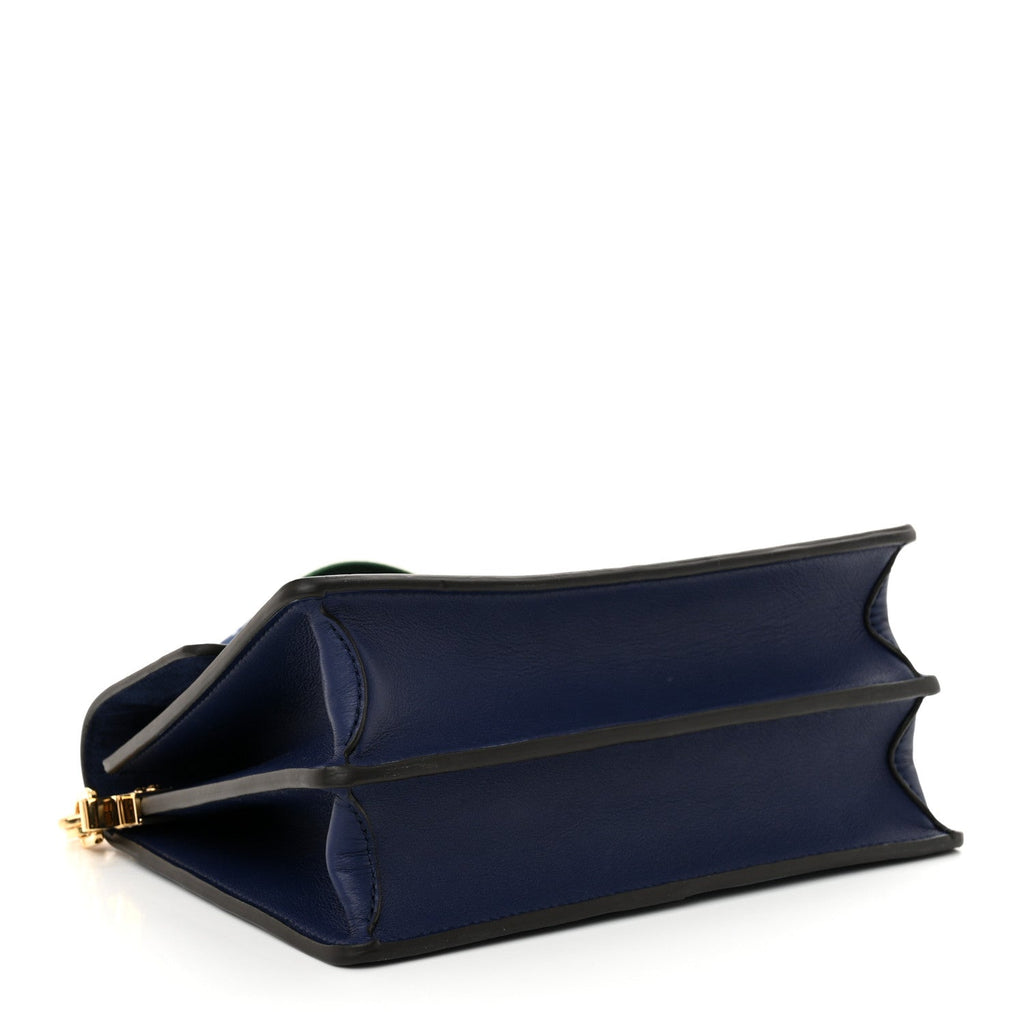 Empreinte Monogram Dauphine MM Blue Myrtle