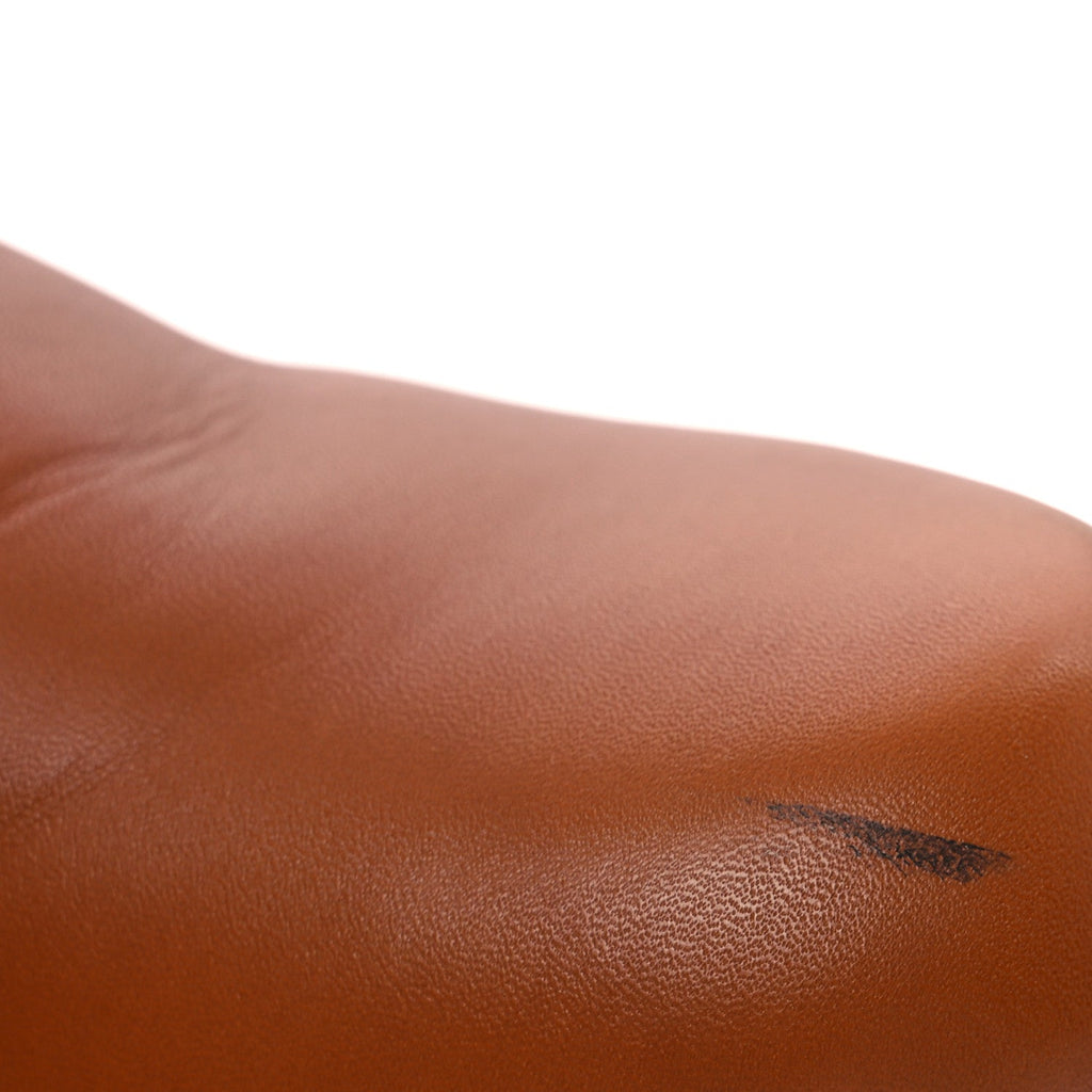 Heritage Calfskin Carlotta Mules 39 Naturel