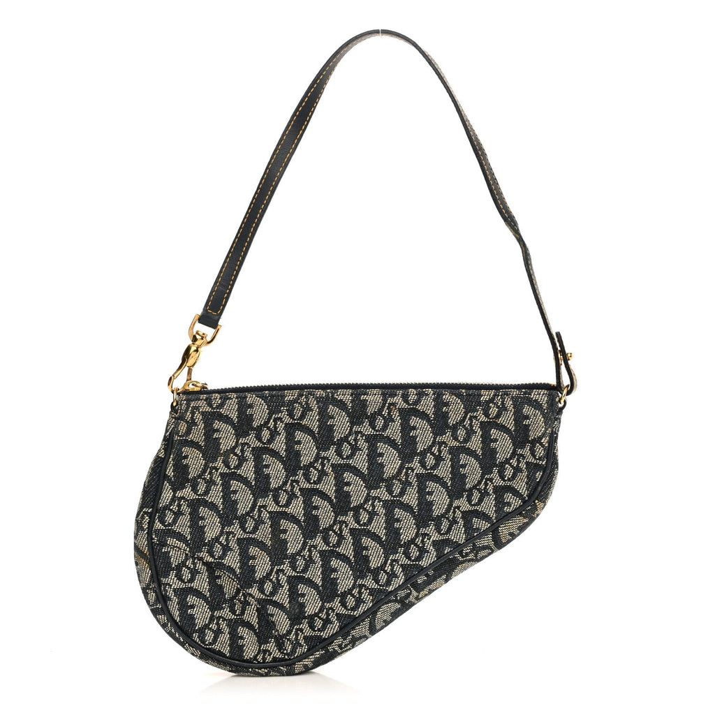 Monogram Mini Saddle Pochette Navy