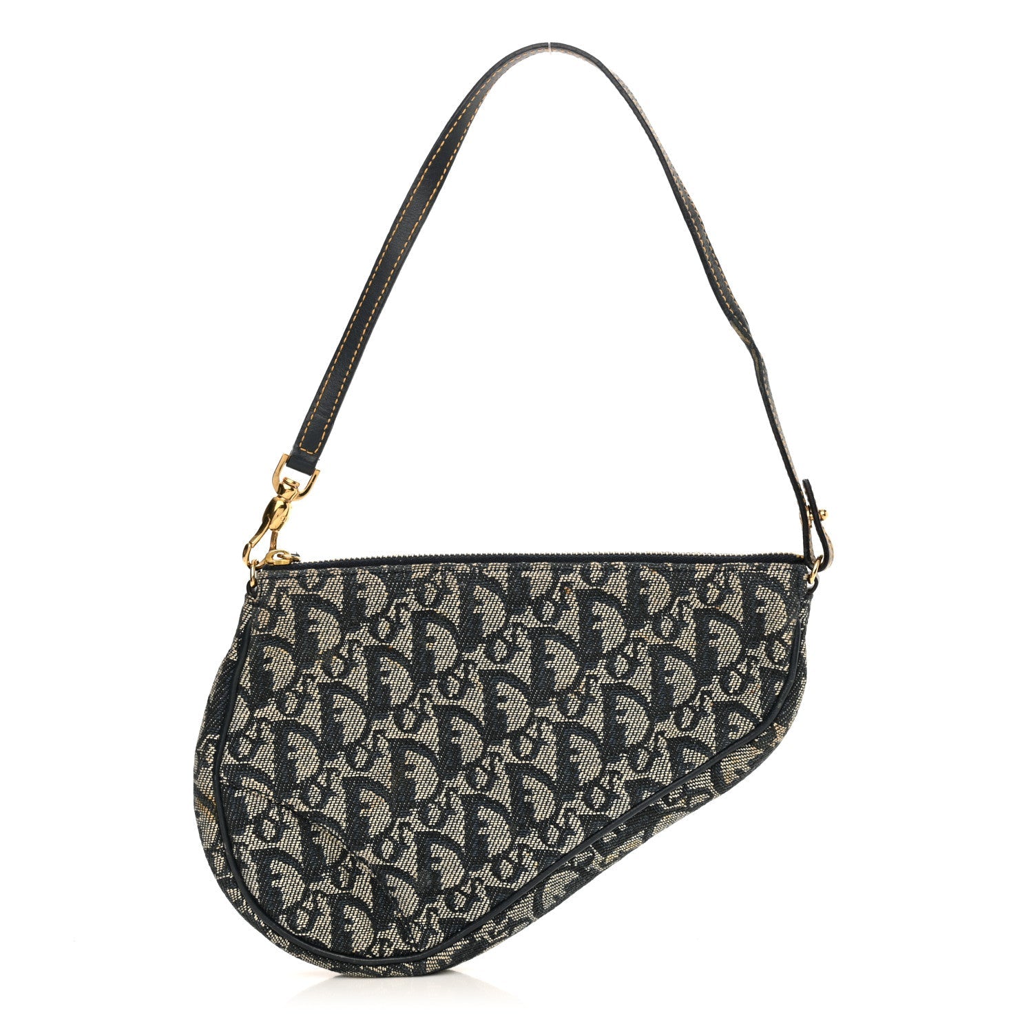 Monogram Mini Saddle Pochette Navy