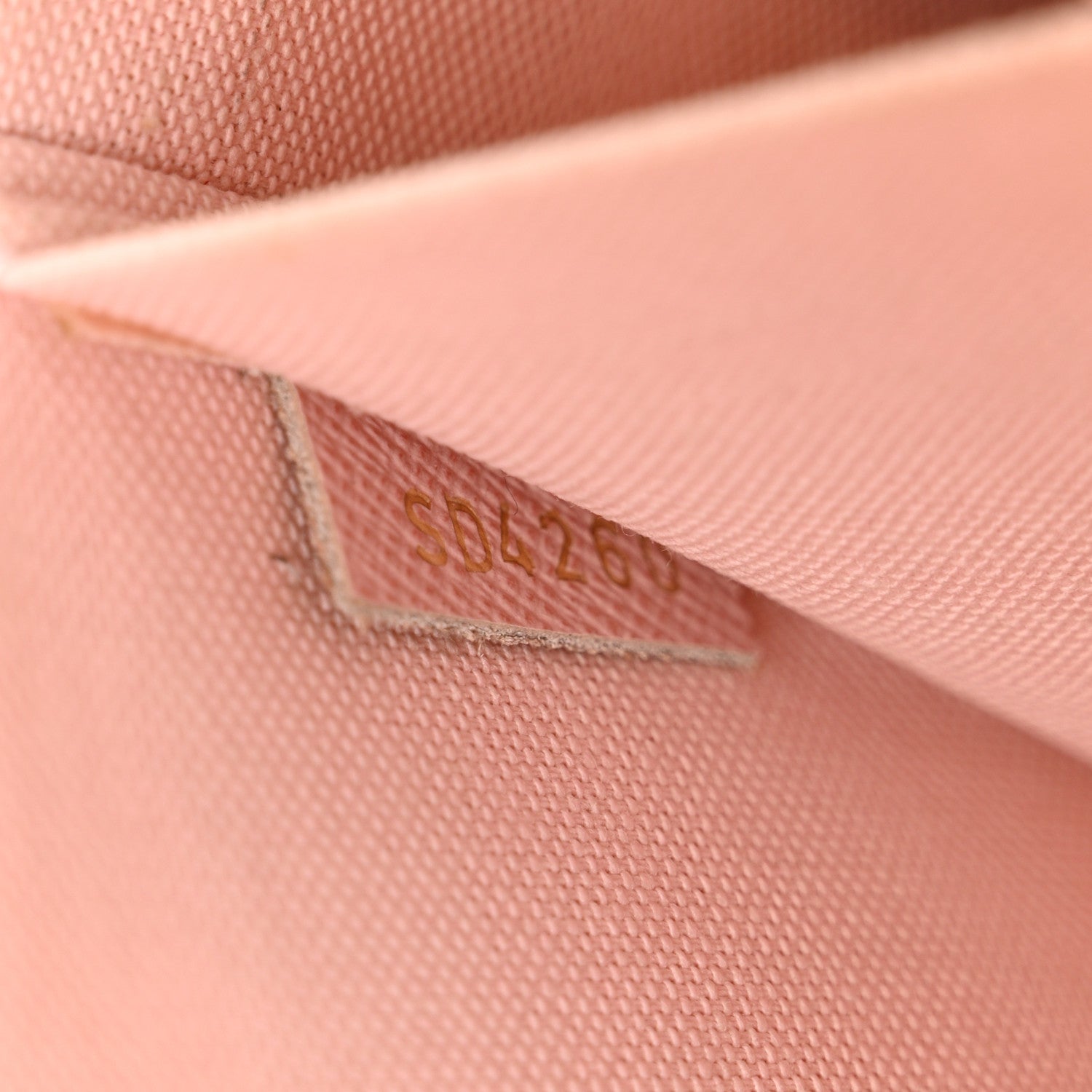 Damier Azur Pochette Felicie Chain Wallet Rose Ballerine