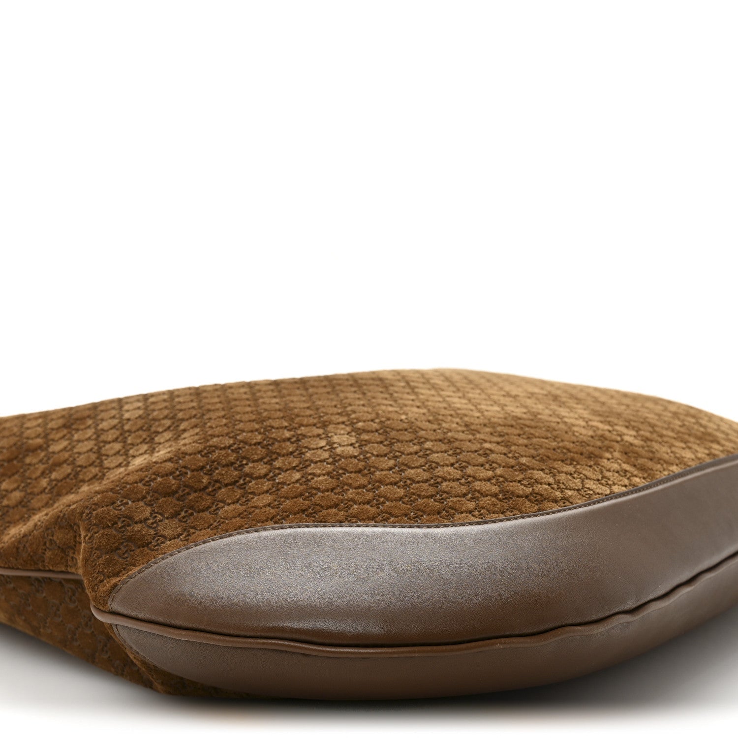 GG Suede B Large Shoulder Bag Brown