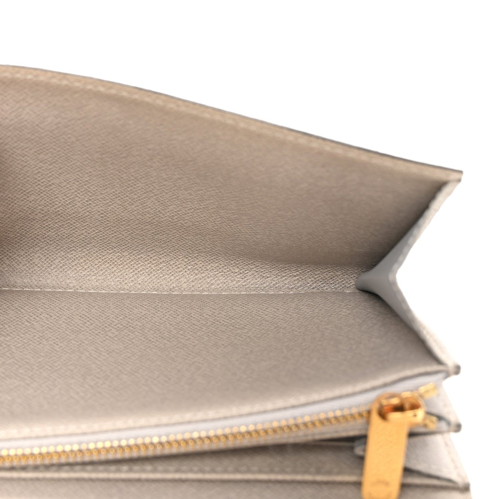 Monogram Dentelle Sarah Wallet Silver