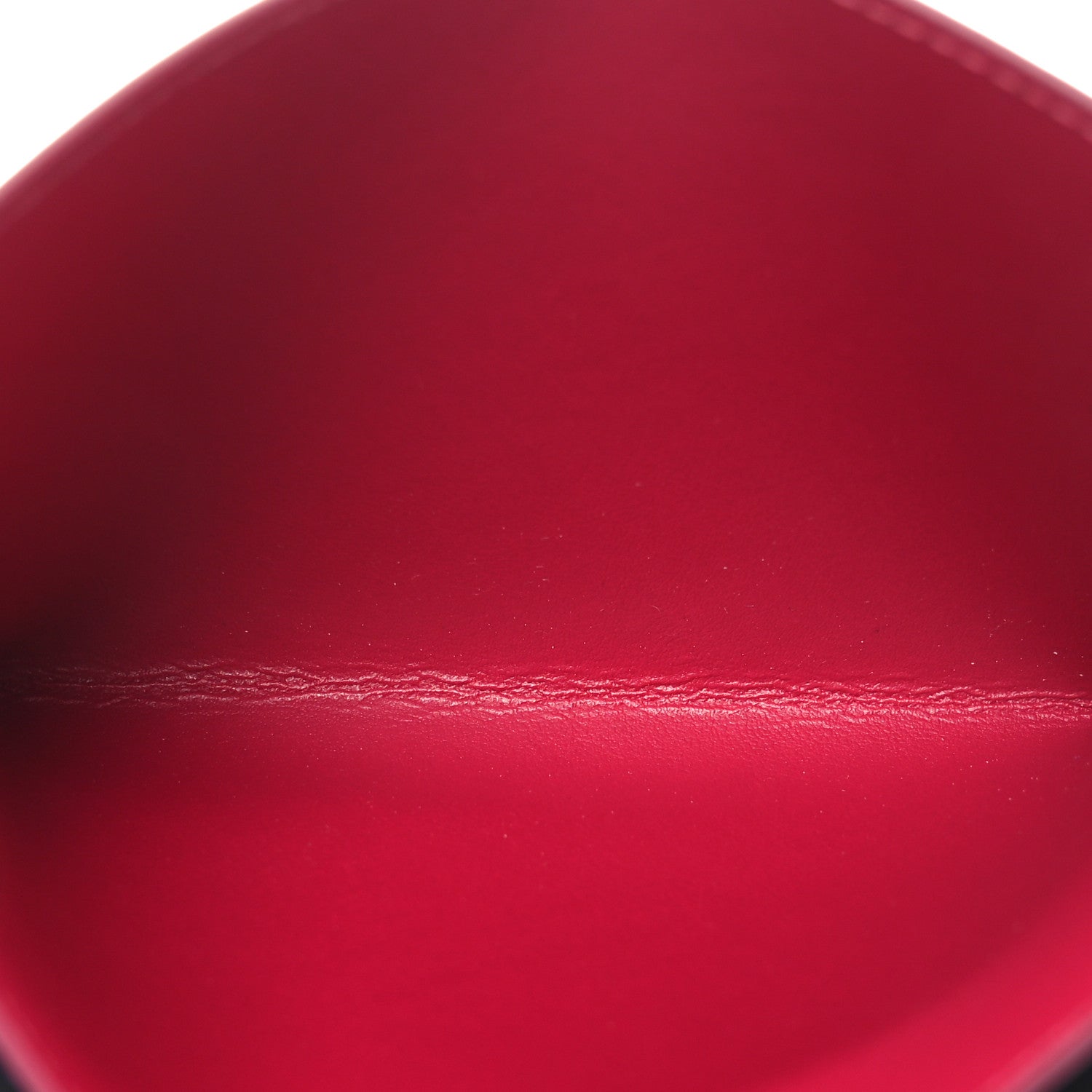 Calfskin Felicie Card Holder Insert Fuchsia