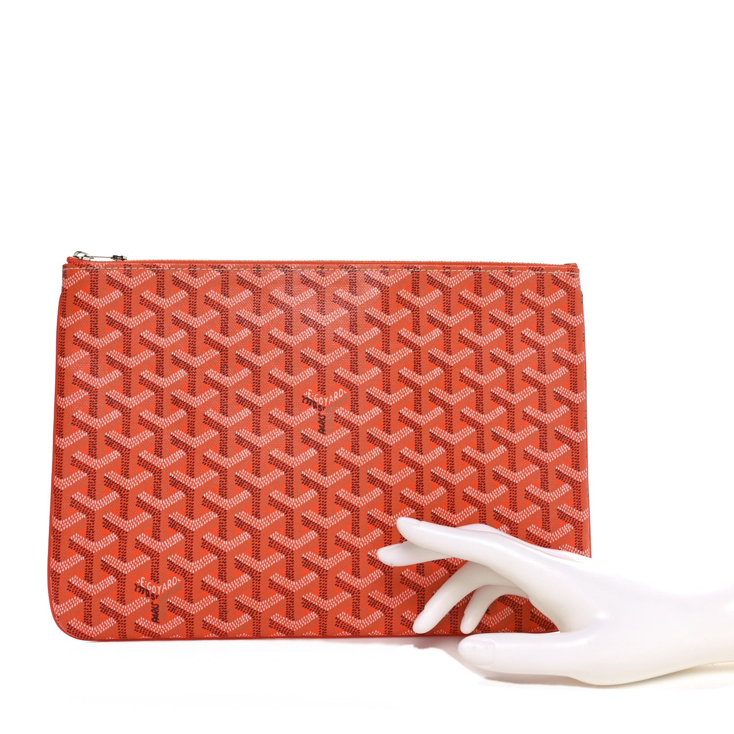 Goyardine Senat Pochette MM Orange