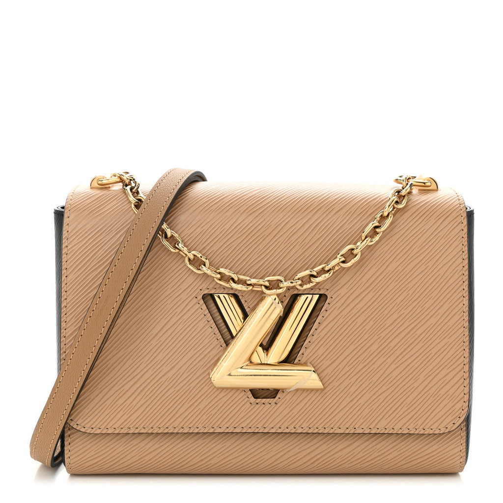 Epi Twist Shoulder Bag MM Camel