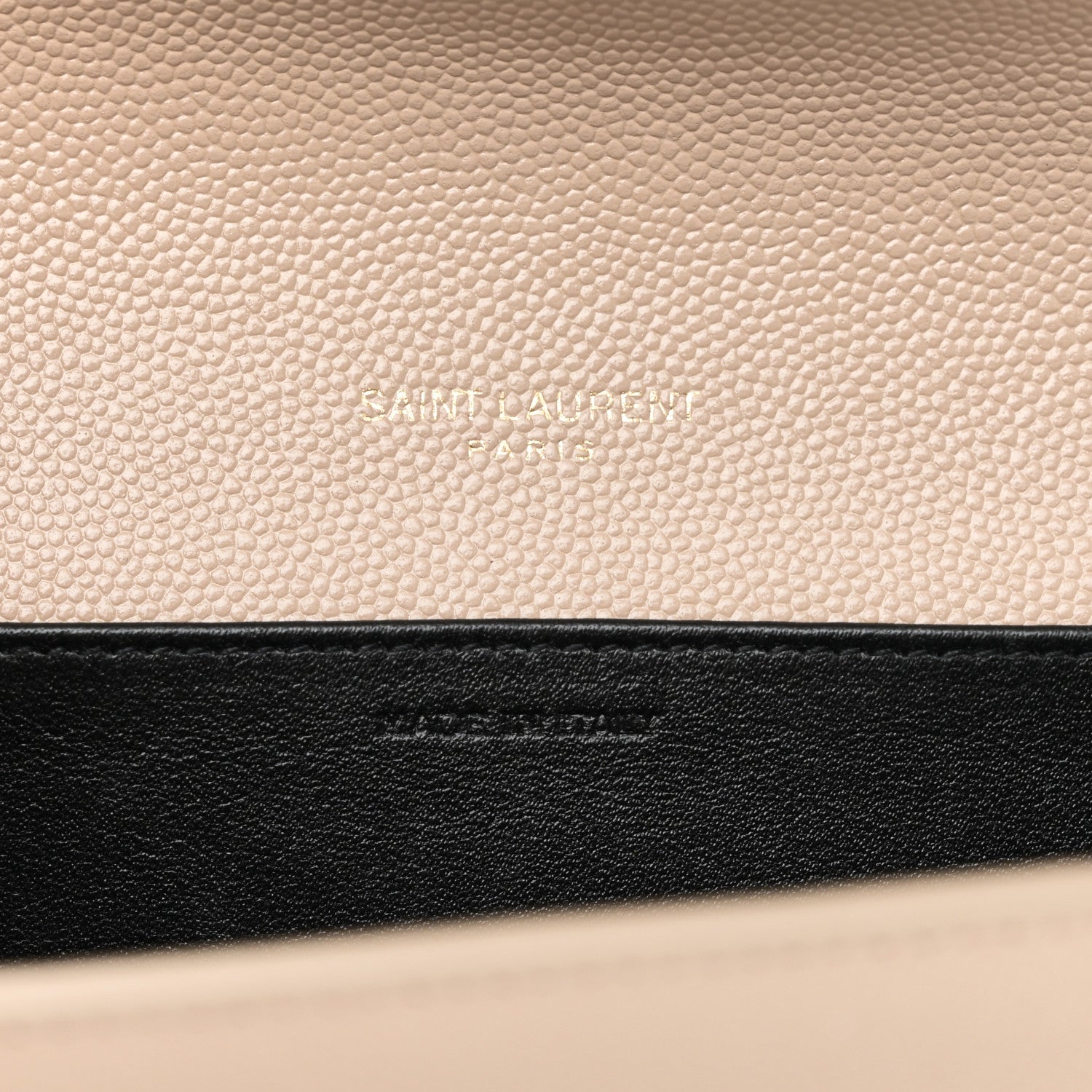 Grain De Poudre Monogram Uptown Chain Wallet Taupe