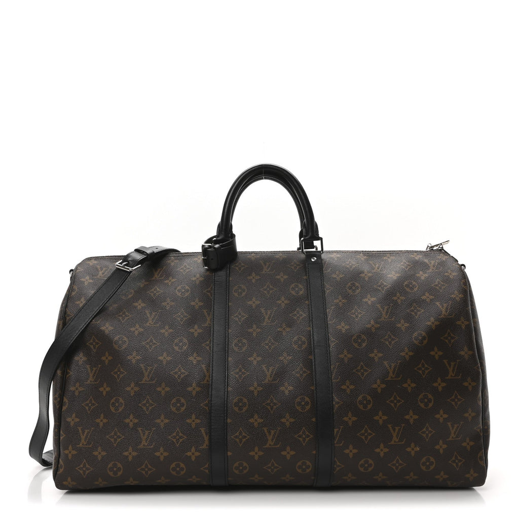 Monogram Macassar Keepall Bandouliere 55
