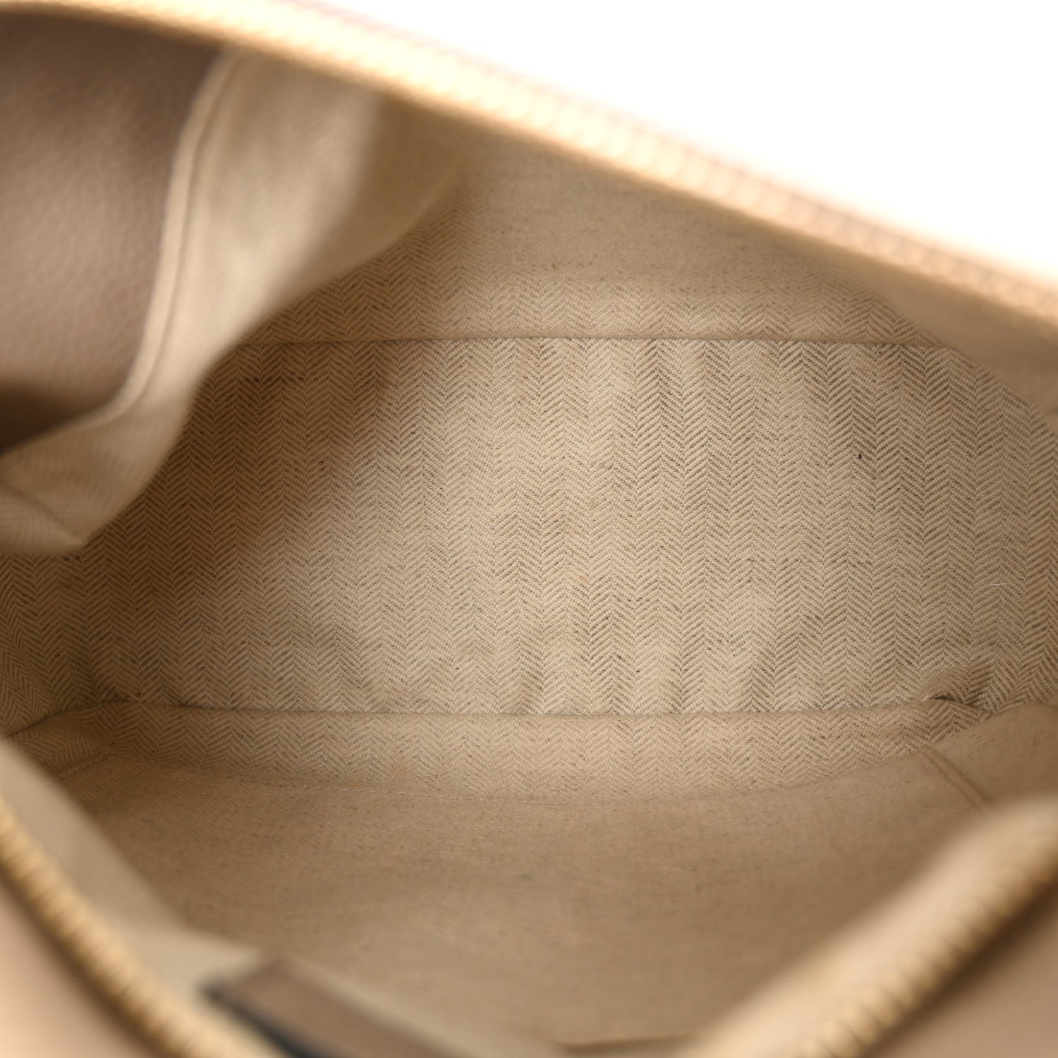 Grained Calfskin Small Puzzle Bag Sand