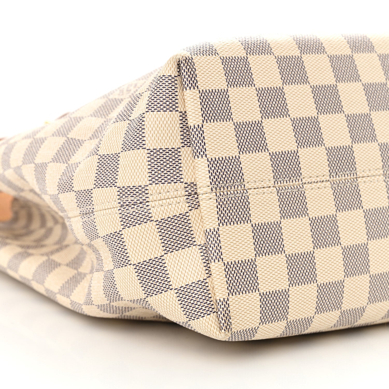 Damier Azur Graceful MM Rose Ballerine