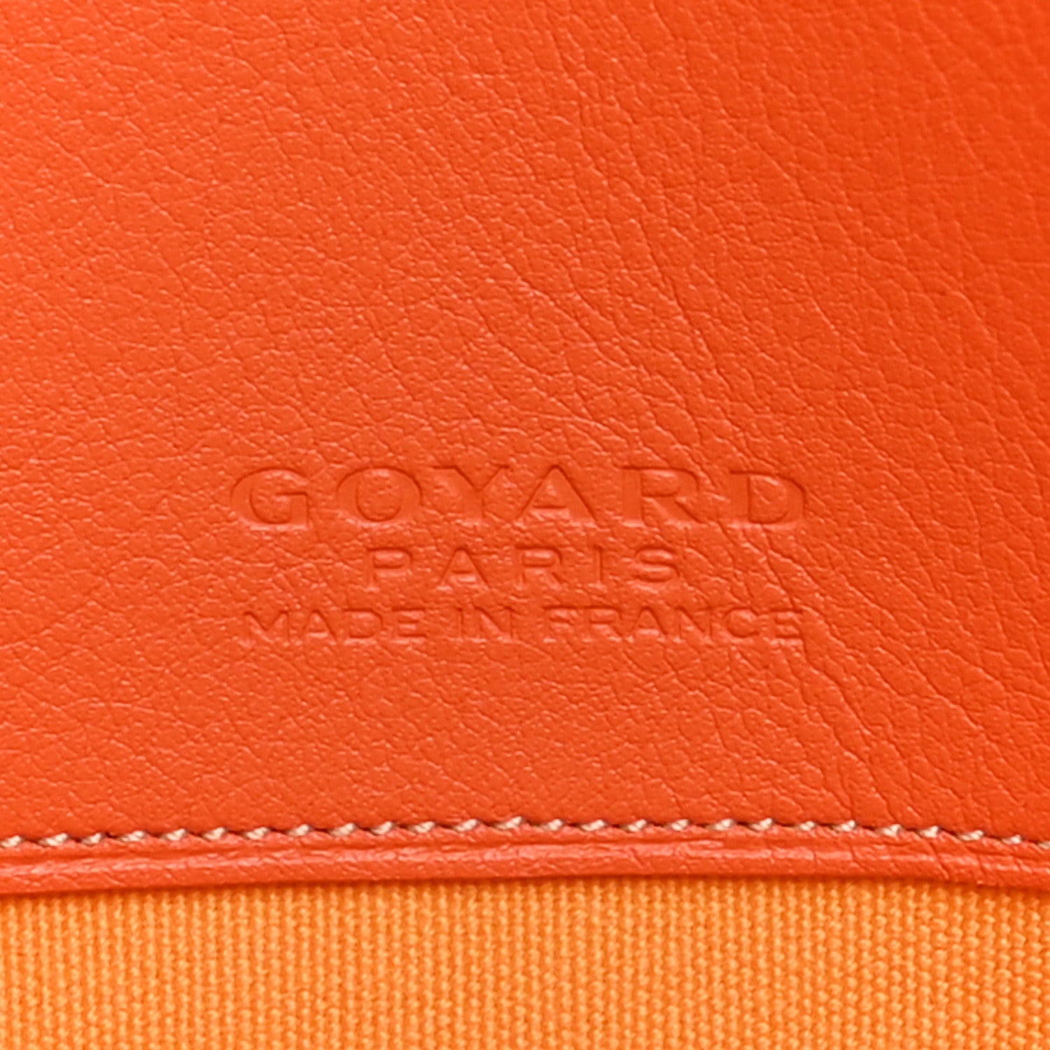 Goyardine Senat Pochette MM Orange