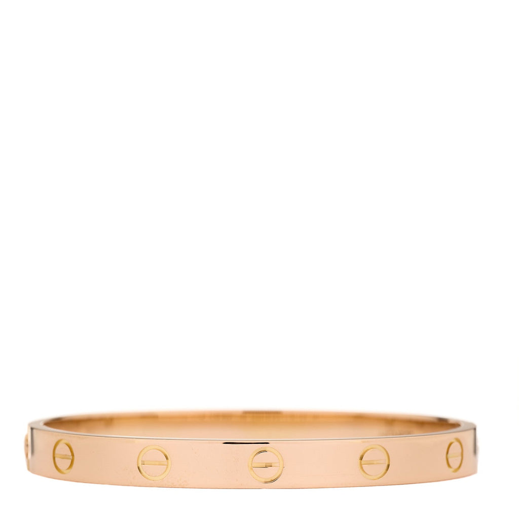 18k Pink Gold Love Bracelet 16