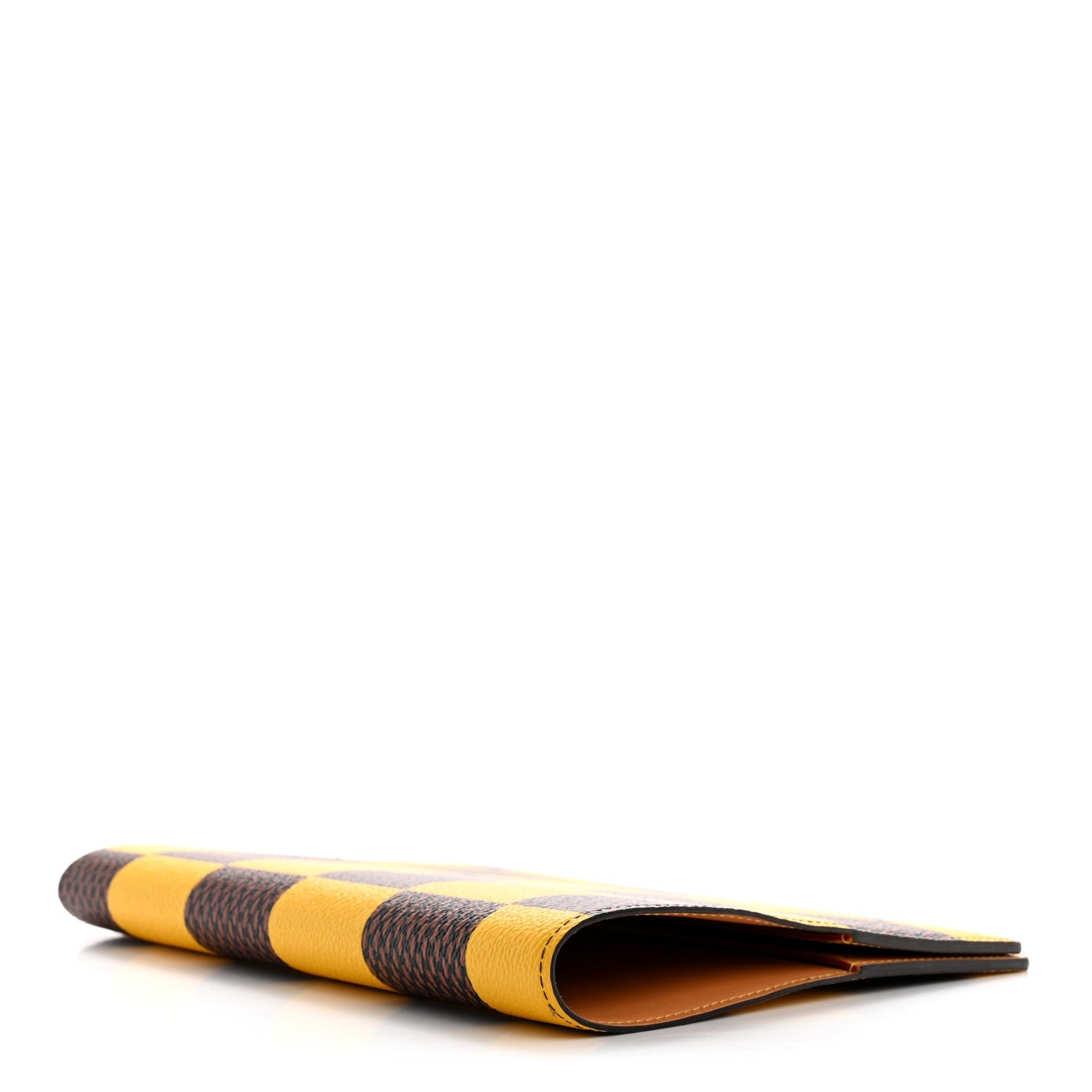 Damier Pop Auguste Notebook Cover Yellow