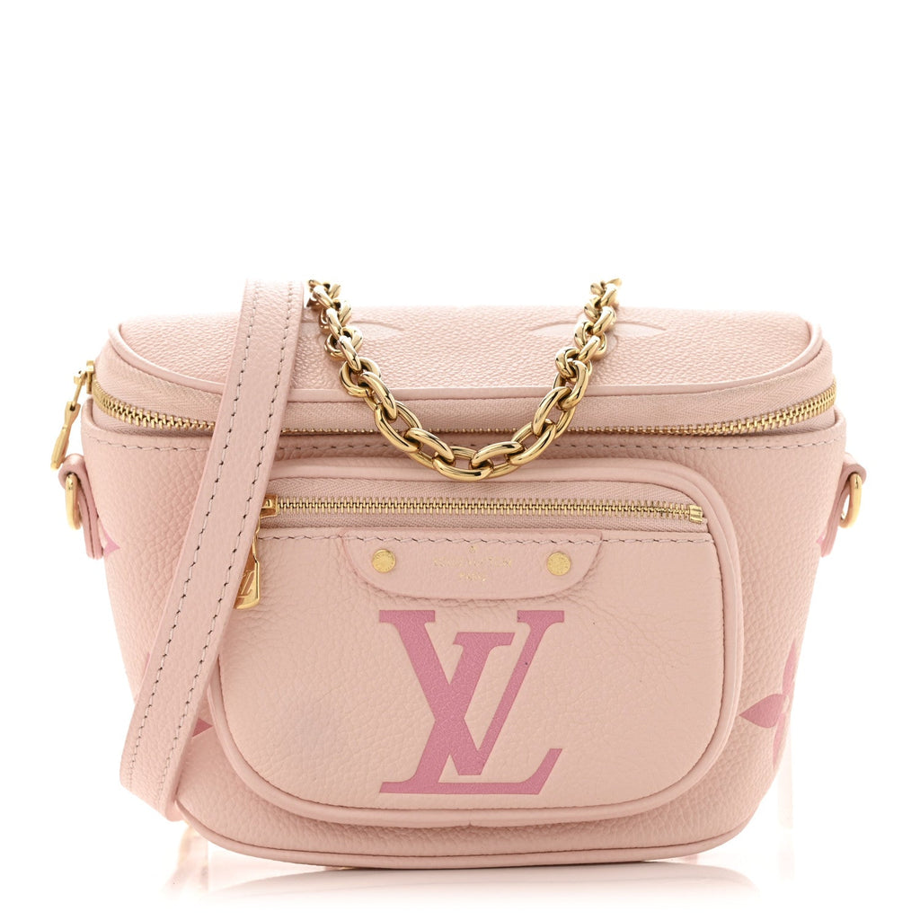 Empreinte Monogram Giant Mini Bumbag Gradient Pink